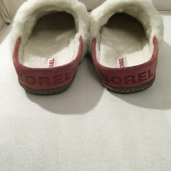 SOREL Women's Rose Dust Nakiska Slide II Size 11 - Picture 4 of 6